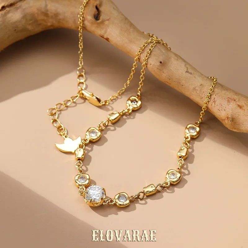 Ophelia Halo Crystal Pendant Necklace product image 8