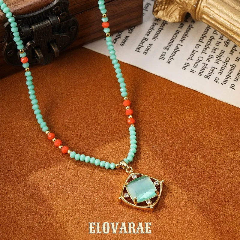 Seraphine Lustre Cat-Eye Pendant Necklace product image 7