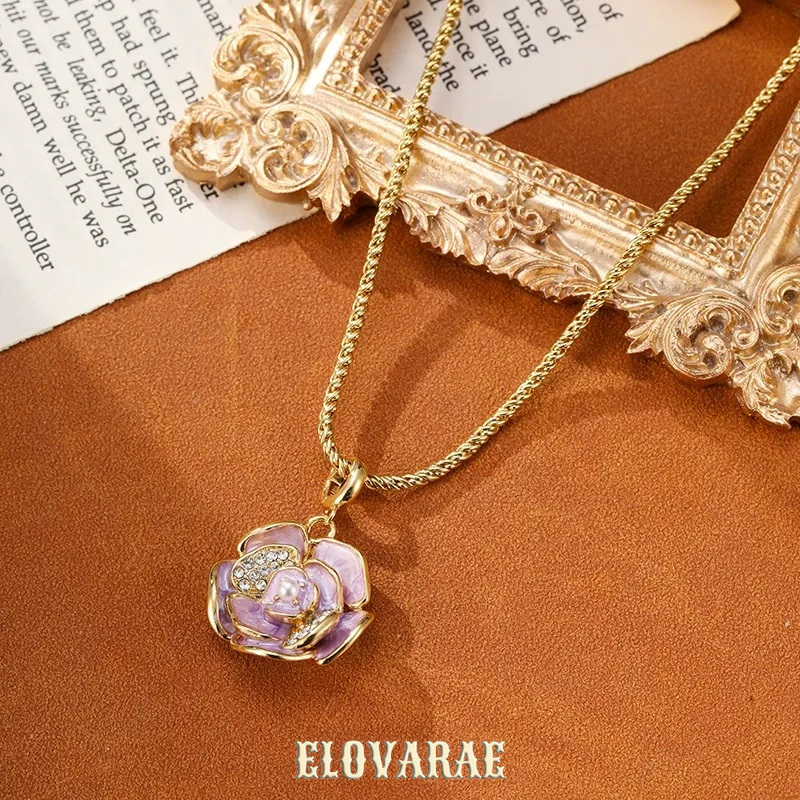 Liora Lustre Camellia Cat-Eye Pendant Necklace product image 7