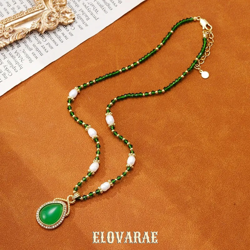Solene Lustre Pearl Teardrop Pendant Necklace product image 7