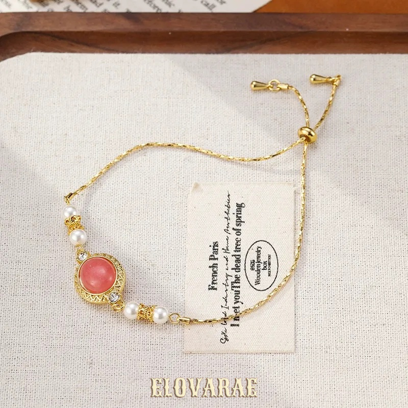 Rosalie Lustre Pearl Chain Bracelet product image 7
