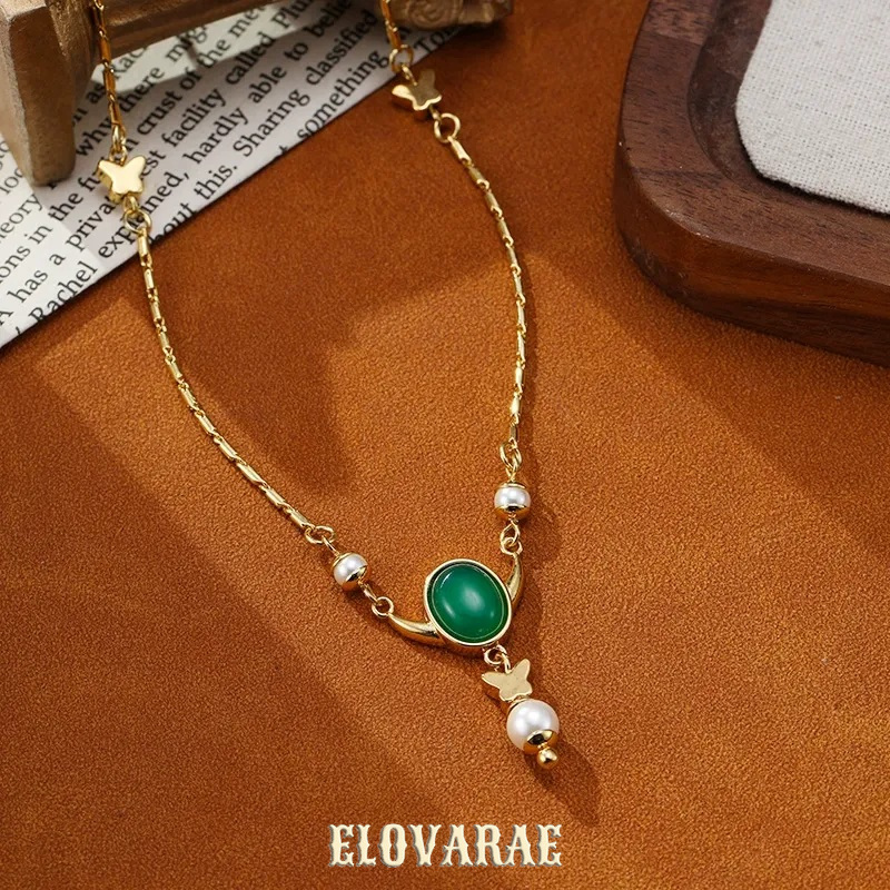 Valentina Reverie Pearl Butterfly Pendant Necklace product image 7