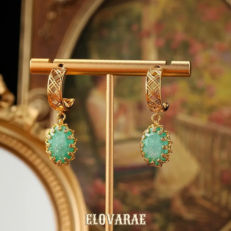 Vesper Gleam Crystal Hoop Earrings product image 7