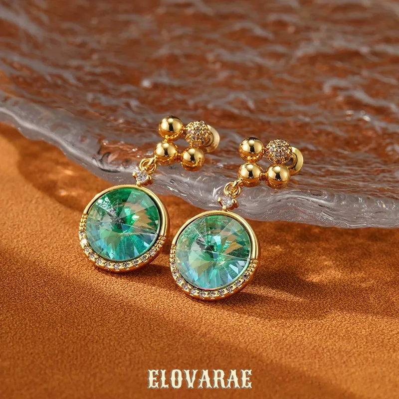 Rosalie Gleam Fringe Crystal Stud Earrings product image 7