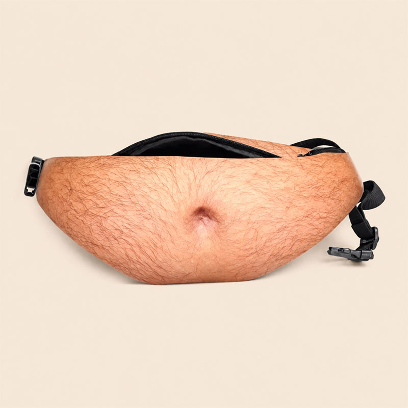 😂 49% OFF – The Most Viral "Dad Bod" Pack on the Internet | Funny Hidden Storage Waist Bag 🎁