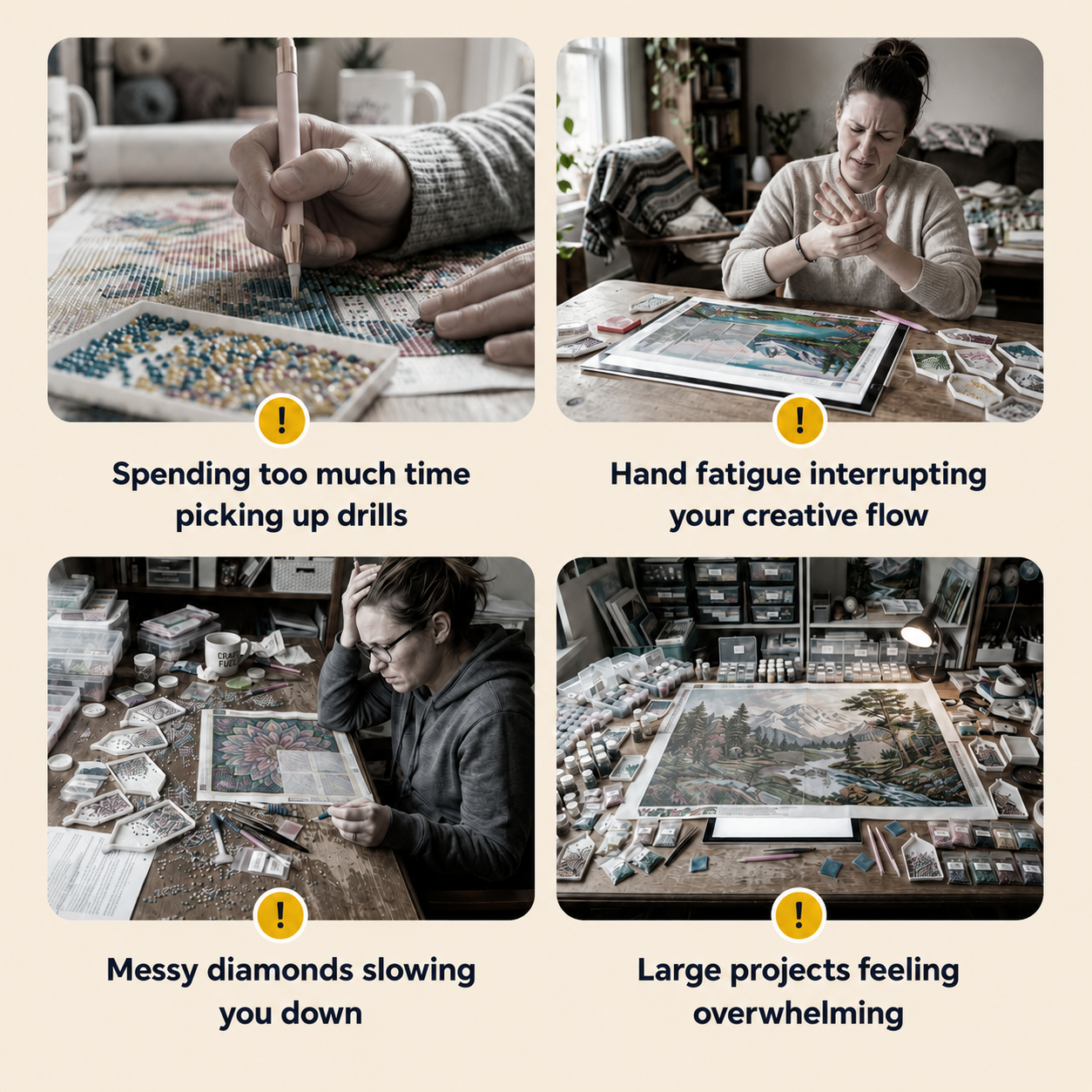 Diamond Painting Pain Points