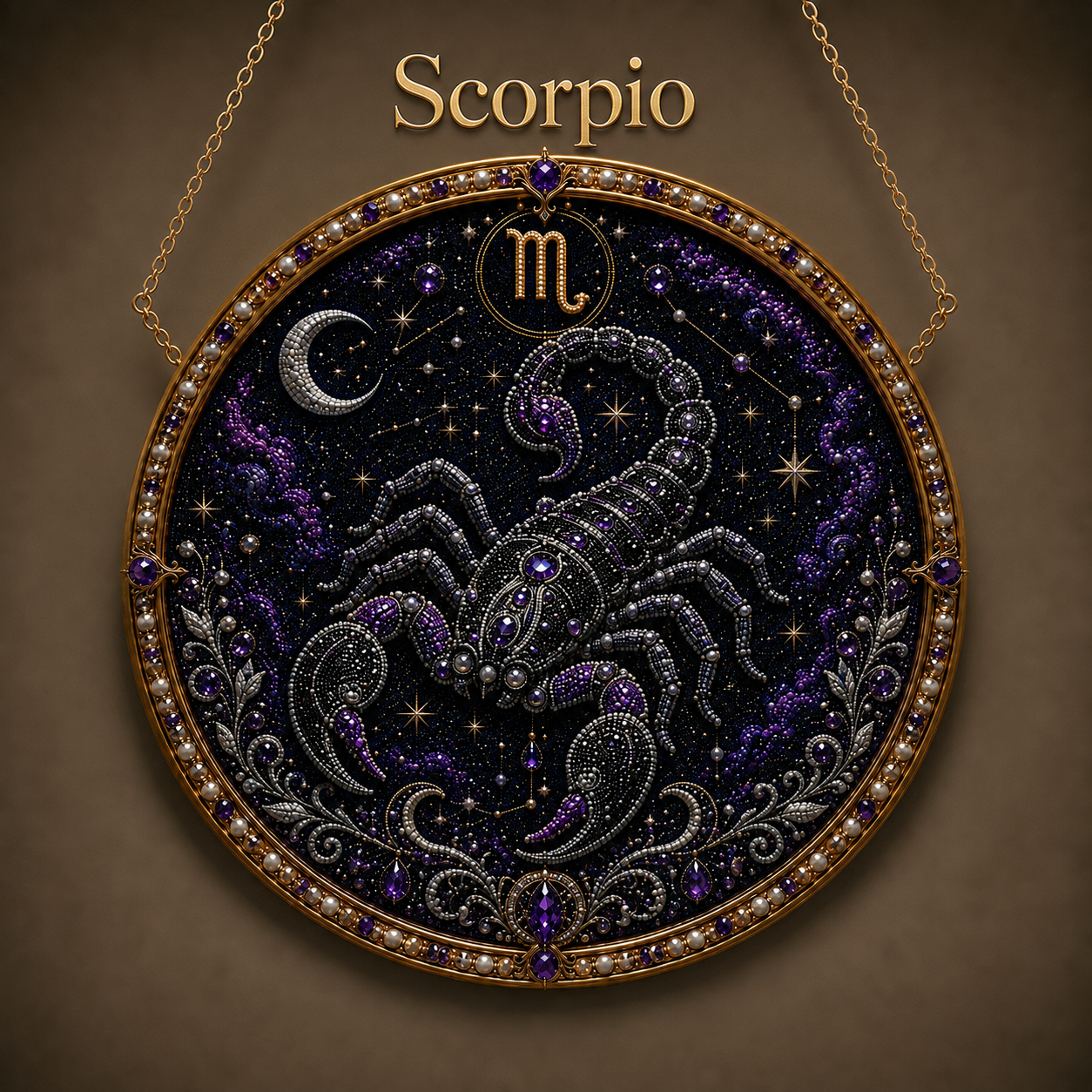 🌙 65% OFF – Your Zodiac, Your Art ✨ 12 Zodiac Pearl Art DIY Kit