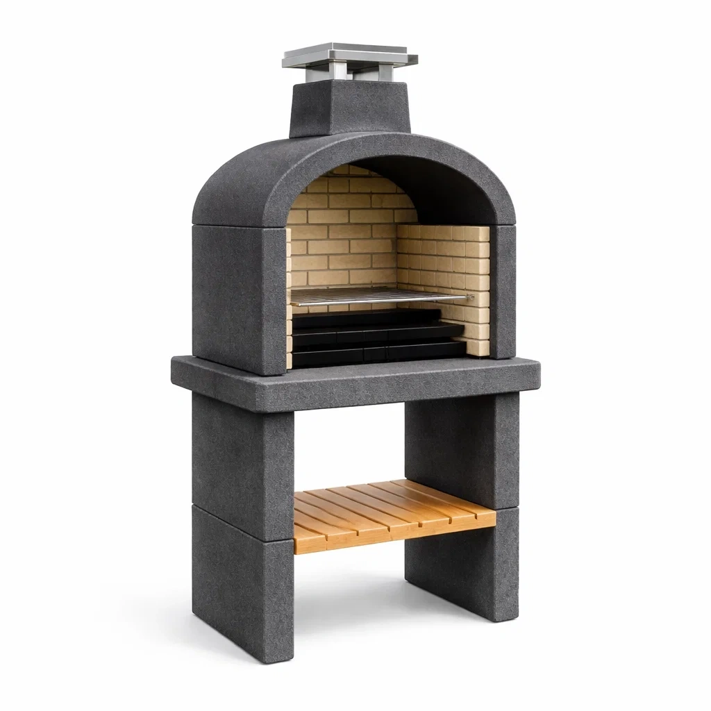 Système de cuisson de jardin,Barbecue-furnivato