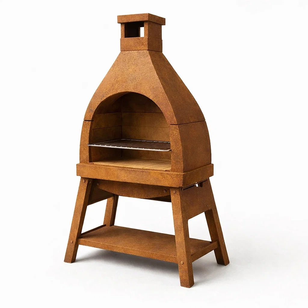 Système de cuisson de jardin,Barbecue-furnivato
