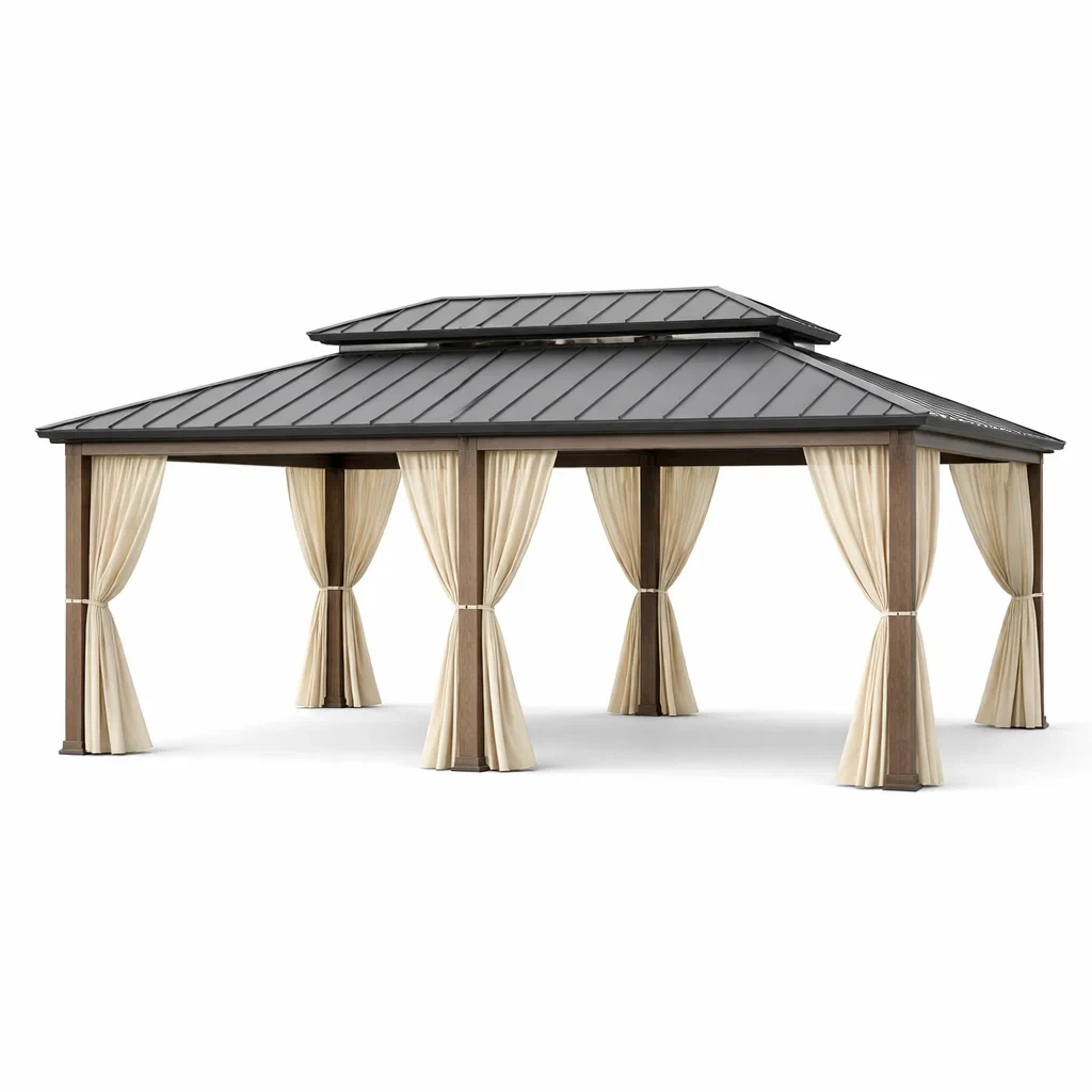 Grandes structures de jardin,Gazebo-furnivato