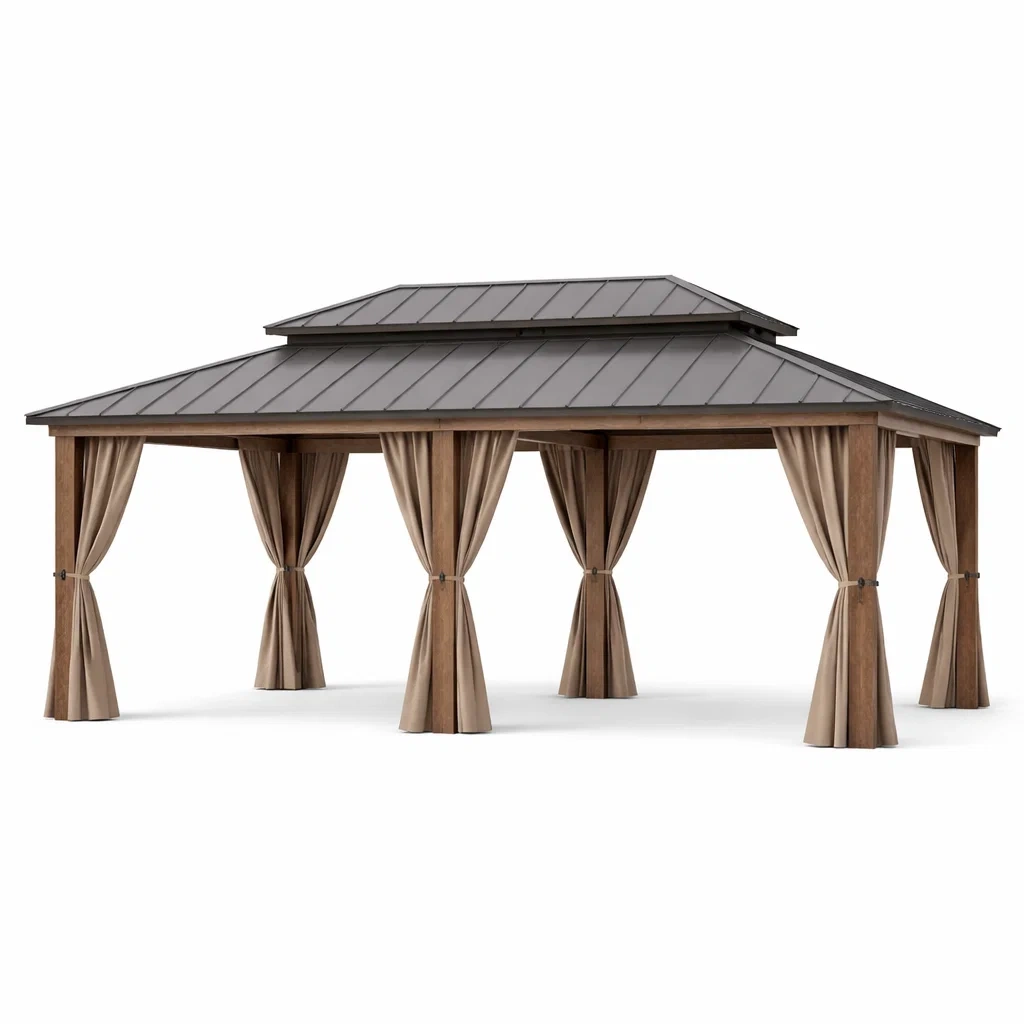 Grandes structures de jardin,Gazebo-furnivato