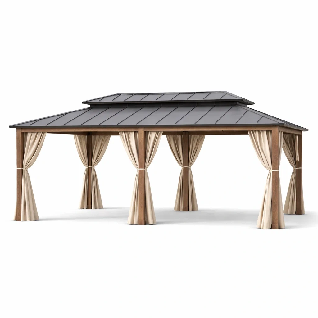 Grandes structures de jardin,Gazebo-furnivato