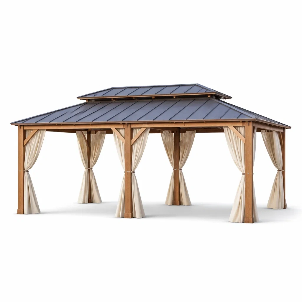 Grandes structures de jardin,Gazebo-furnivato