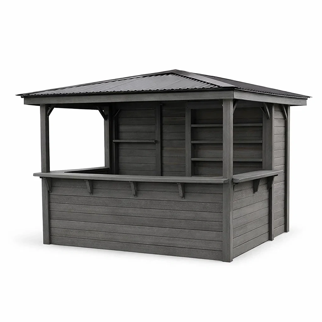 Grandes structures de jardin,Pavillon de bar-furnivato