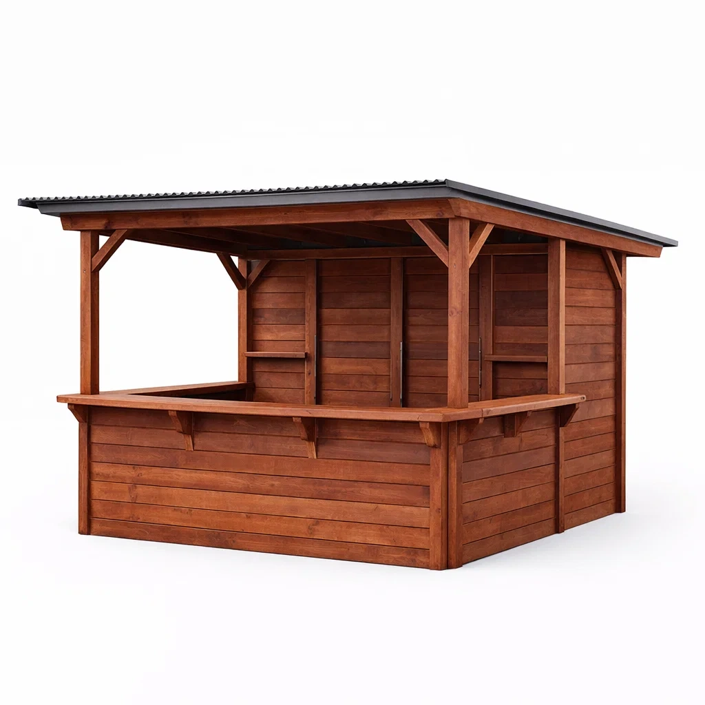 Grandes structures de jardin,Pavillon de bar-furnivato