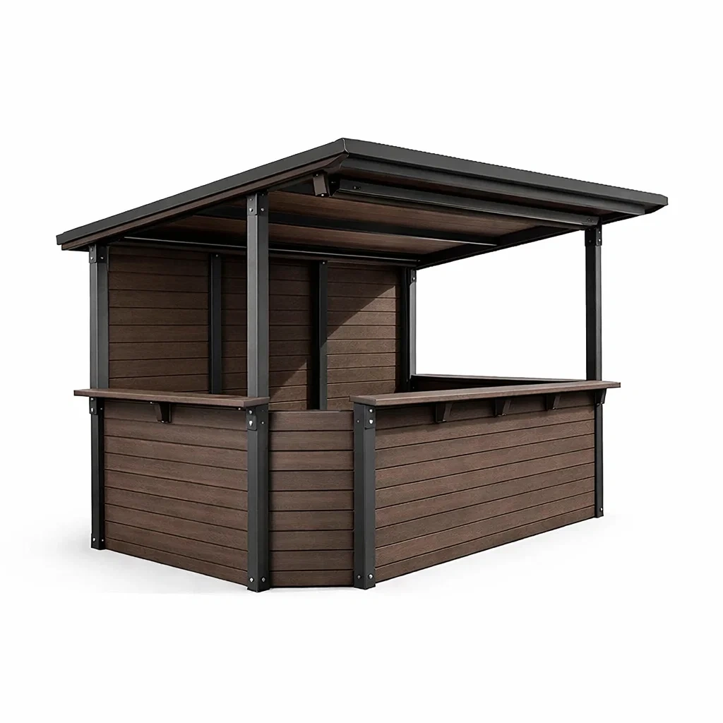 Grandes structures de jardin,Pavillon de bar-furnivato