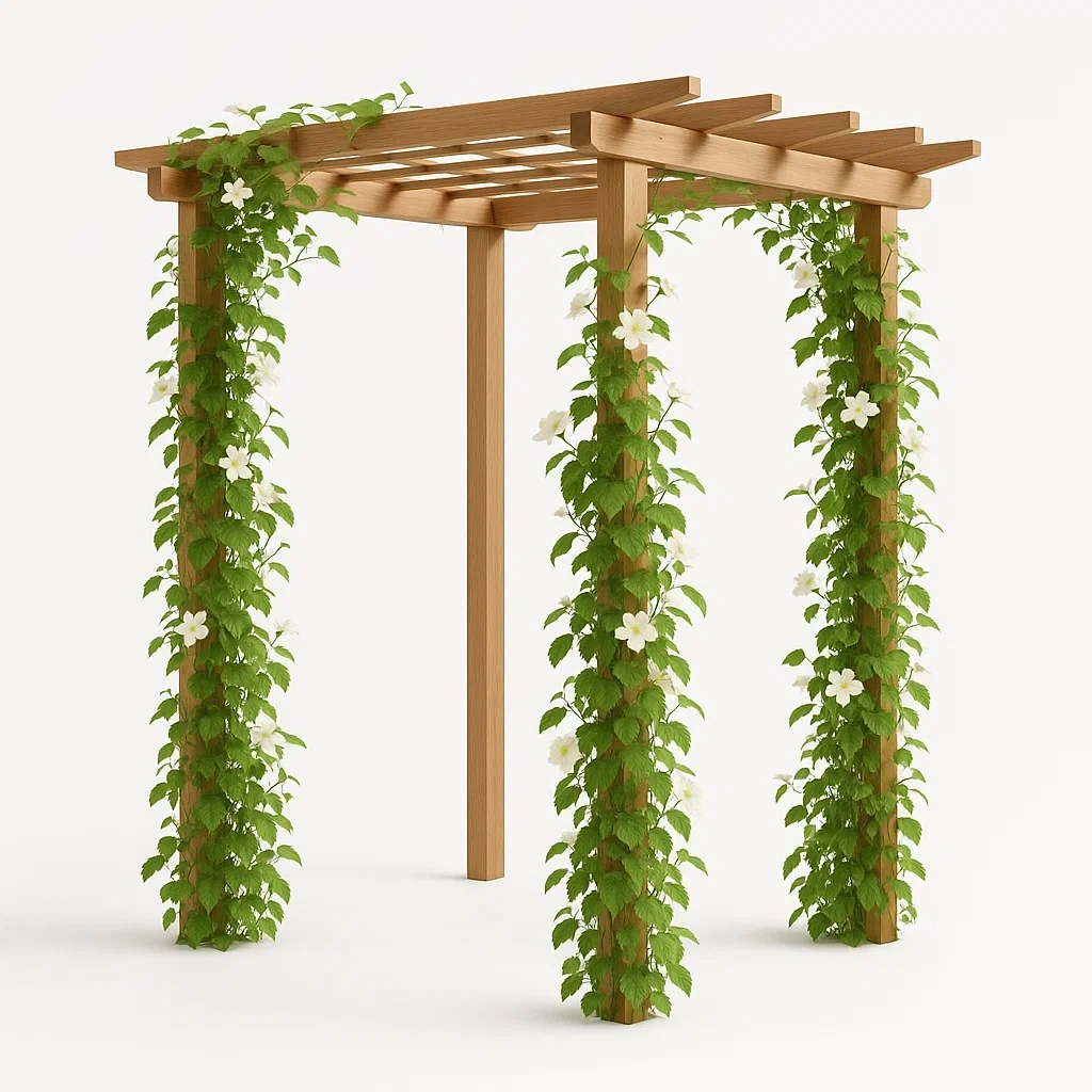 Jardin,Pergolas de jardin-Furnivaroz