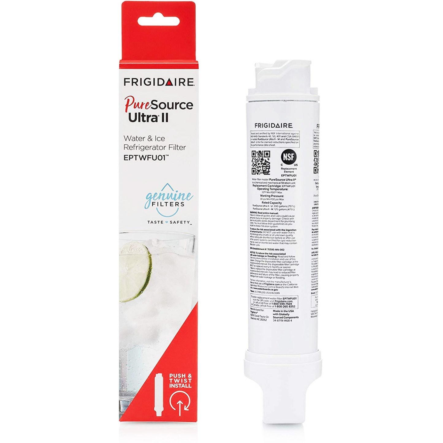 Frigidaire EPTWFU01 Refrigerator Water Filter