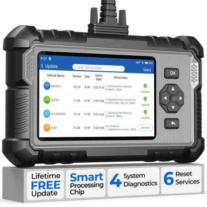 Escáner automotriz AD500 OBD2, herramienta de diagnóstico.