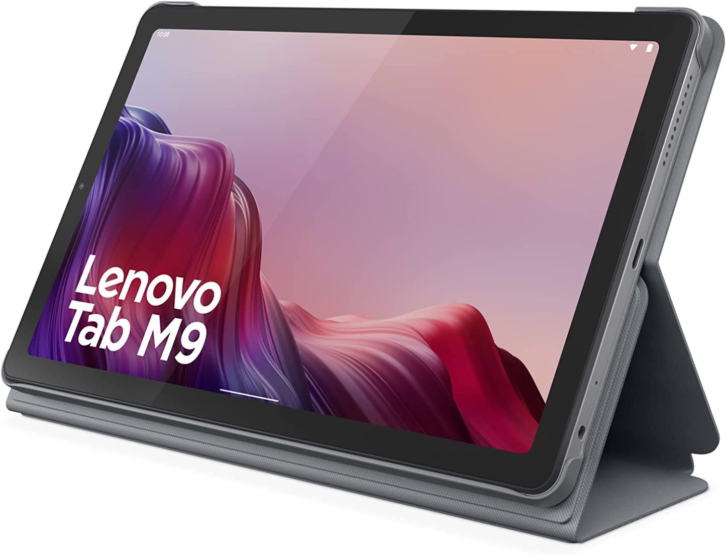 Lenovo Tab M9-2023 - Tablet - Batería de Larga duración - 9" HD - Cámara Frontal de 2MP y Trasera de 8MP - Memoria de 3GB - Almacenamiento de 32GB - Android 12 o Posterior - Funda Folio incluida