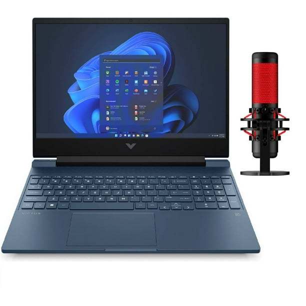 Combo Laptop Gaming HP Victus Core i7/16 GB RAM/1 TB SSD + Micrófono HyperX