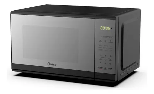 Horno Microondas Midea Mmdf07s2mb Negro Espejado 20l 120v