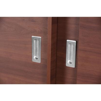 Clóset Maule 4 Puerta(s) 2 Repisa(s) 180x180x51 cm Cerezo
