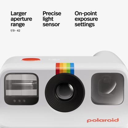 Polaroid Go Generation 2 - Mini cámara instantánea + Paquete de película (16 Fotos Incluidas) - Blanco (6282)