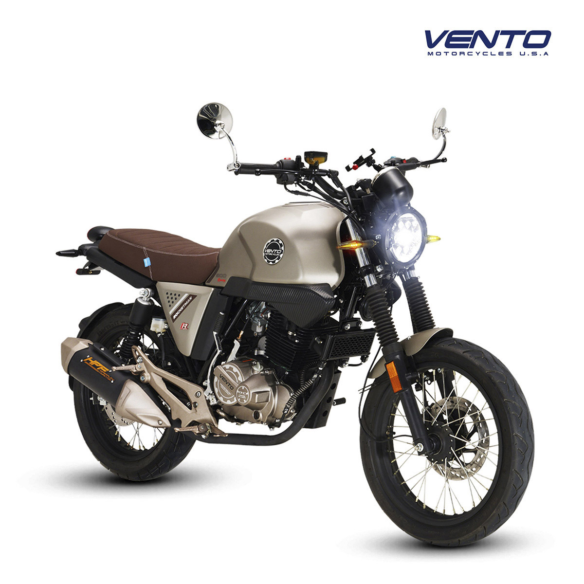 Motocicleta Rebel Vento Rocketman 300 Gris 2025