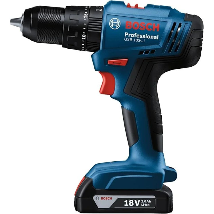 Bosch Rotomartillo inalámbrico GSB 183-LI 2Baterias+Maletin