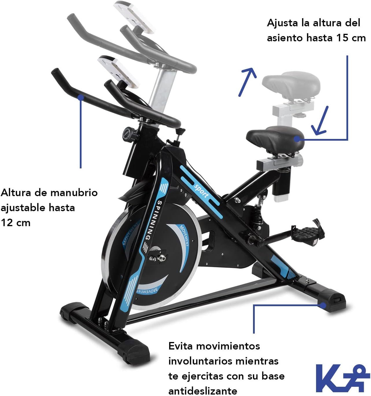 KINGSPORTS | Bicicletas Fijas Para Spinning