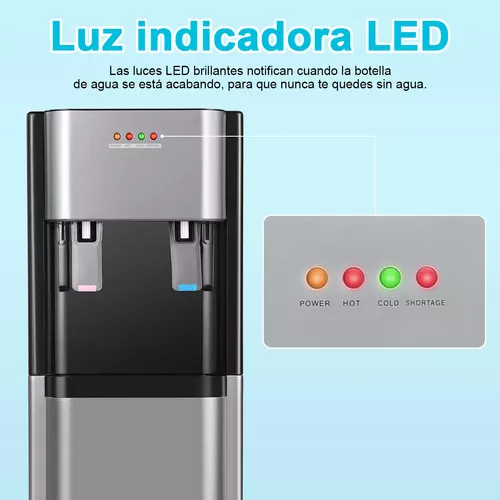 Dispensador De Agua Fría Caliente Oculto Eléctrico Garrafón
