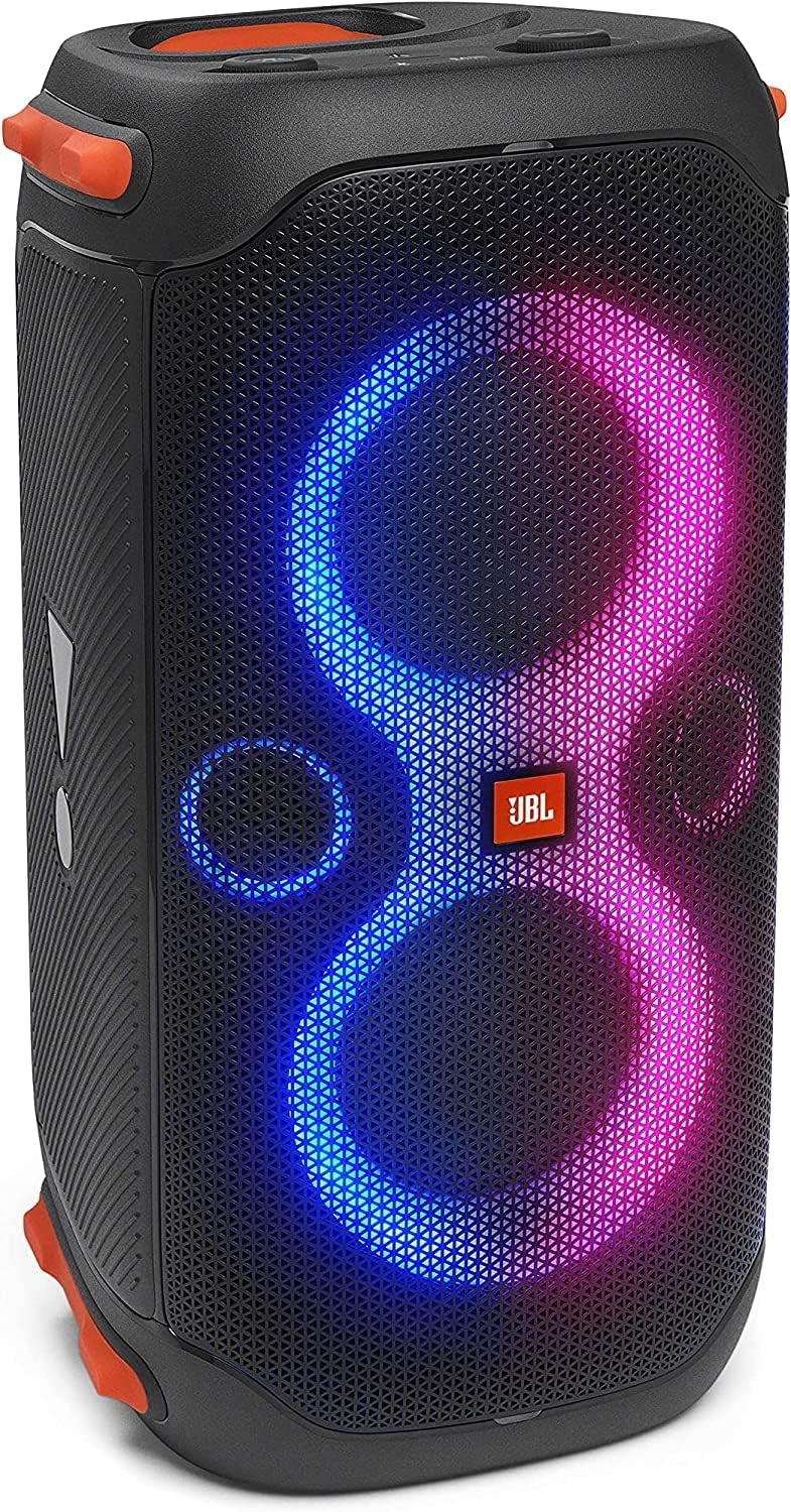 JBL PartyBox 110 - Altavoz portátil con Luces incorporadas, Sonido Potente y Graves Profundos