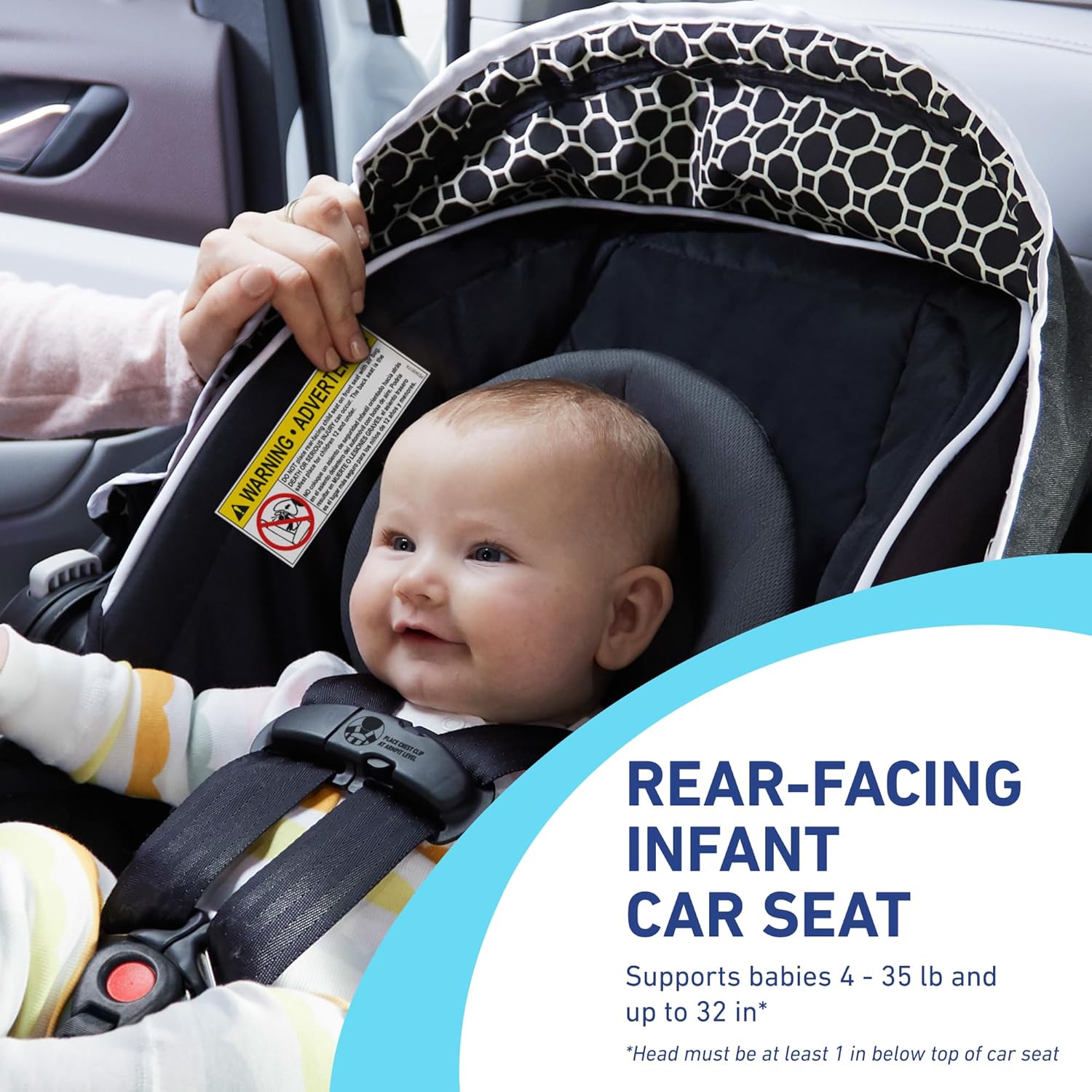 Graco Asiento De Coche Para Bebé, Studio, Paquete De 1 Count