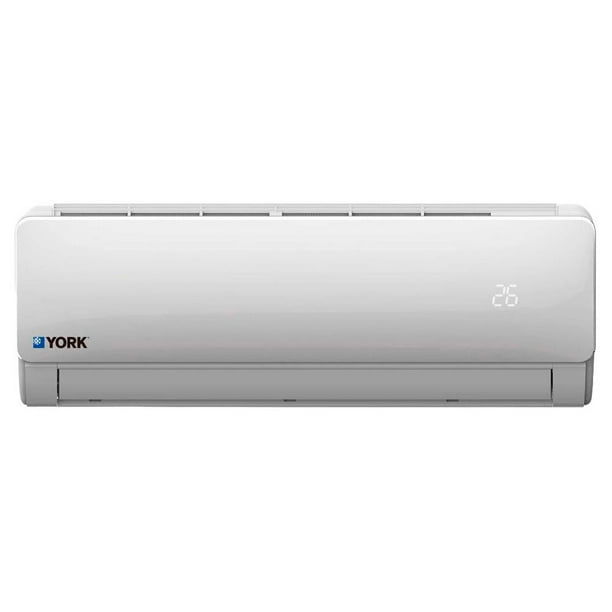 Mini Split York Frío/Calor 12,000 BTU´s 220V 1 Ton