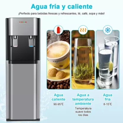 Dispensador De Agua Fría Caliente Oculto Eléctrico Garrafón