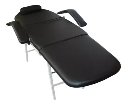 Silla Faciales Cama Camilla Sillon Spa Masaje Color Negro Urban Design AT17369