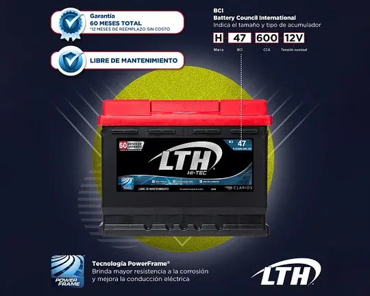 Acumulador LTH H-47-600
