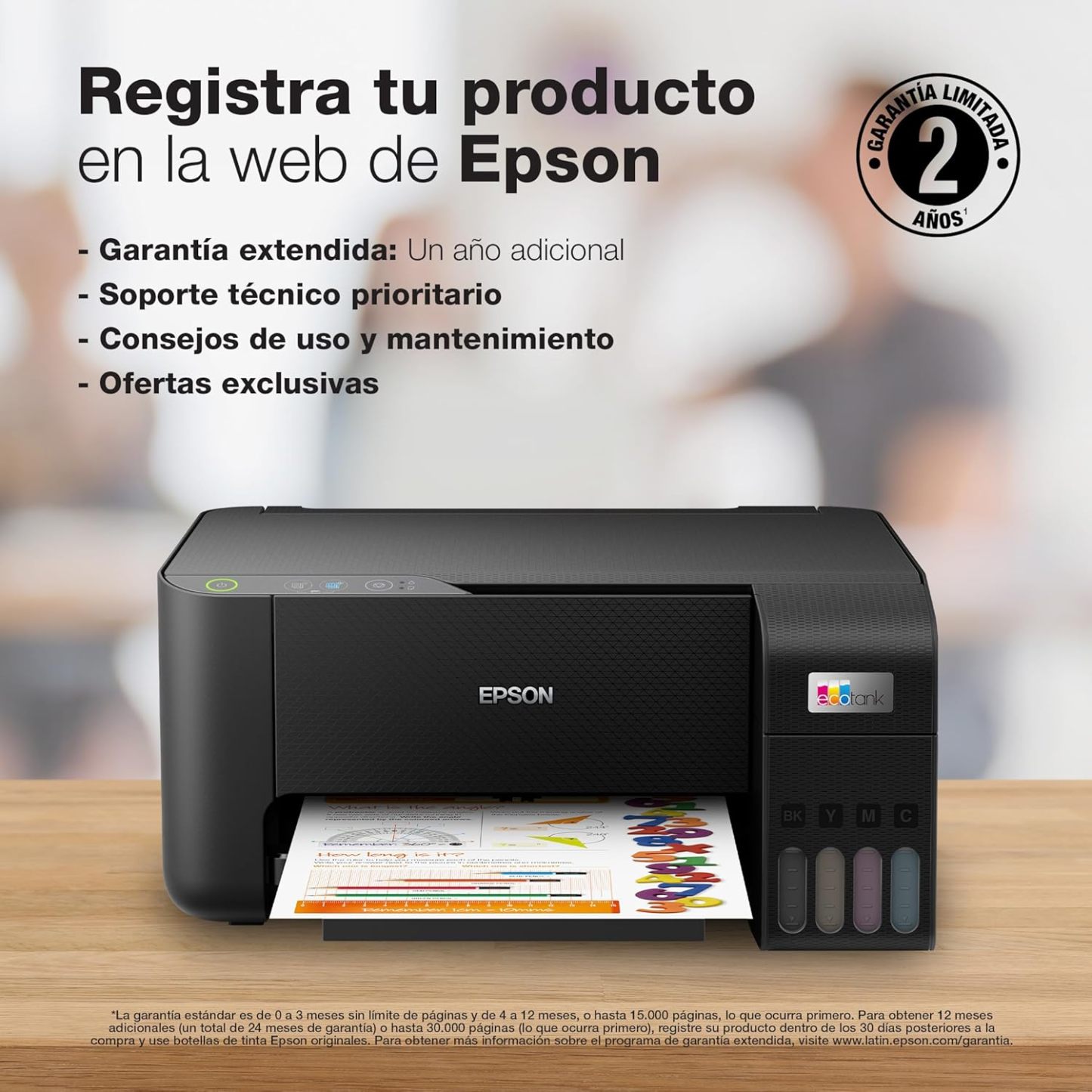 Epson Ecotank Impresora Multifuncional a Color L3210