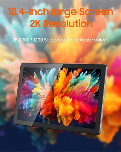 Tablet con teclado 2 en 1, Android 11, 10.1 pulgadas FHD, con teclado/mouse/funda/lápiz capacitivo/película templada, 64 GB+2 GB, Wi-Fi, cámara dual 8 MP, procesador quad core, batería 6,000 mAh, rosa