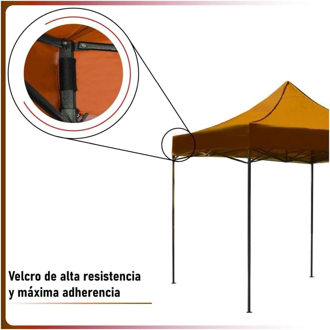 RACK & PACK Carpa 3x3 para Exteriores Lona Jardin Toldo Retractil Estructura de Acero Plegable 3 Ajustes de Altura Impermeabilidad 600D Premium Campismo Facil Armado Fiesta Reunión (Verde)