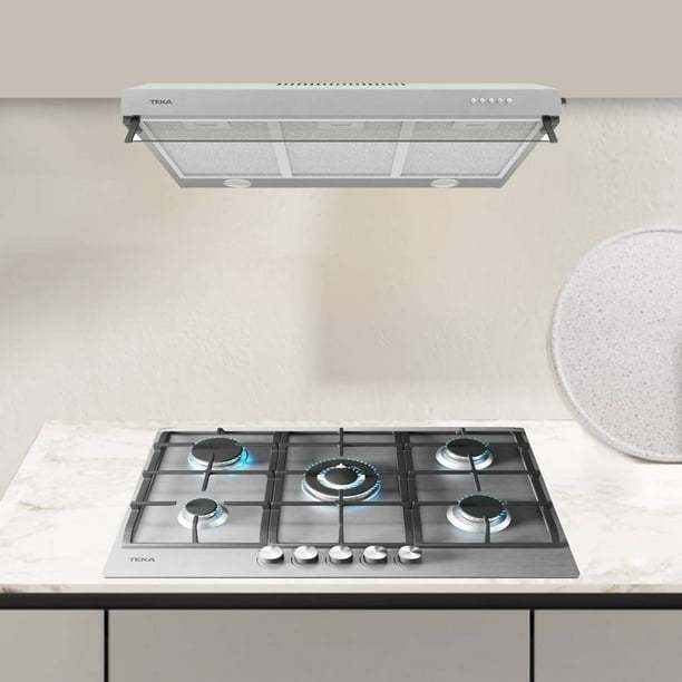 Combo Parrilla a Gas Teka Deluxe 75 + Campana Extractora