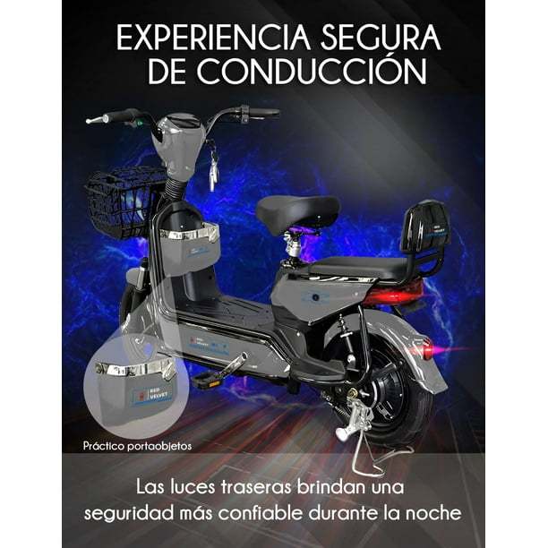 Red V Bicicleta Electrica 500w Pantalla Lcd Bateria 48v 12a