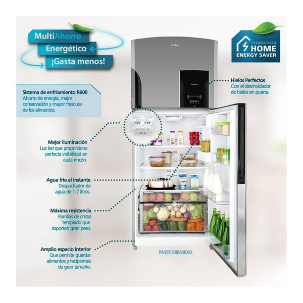 Refrigerador Mabe 19 Pies Cúbicos Top Mount