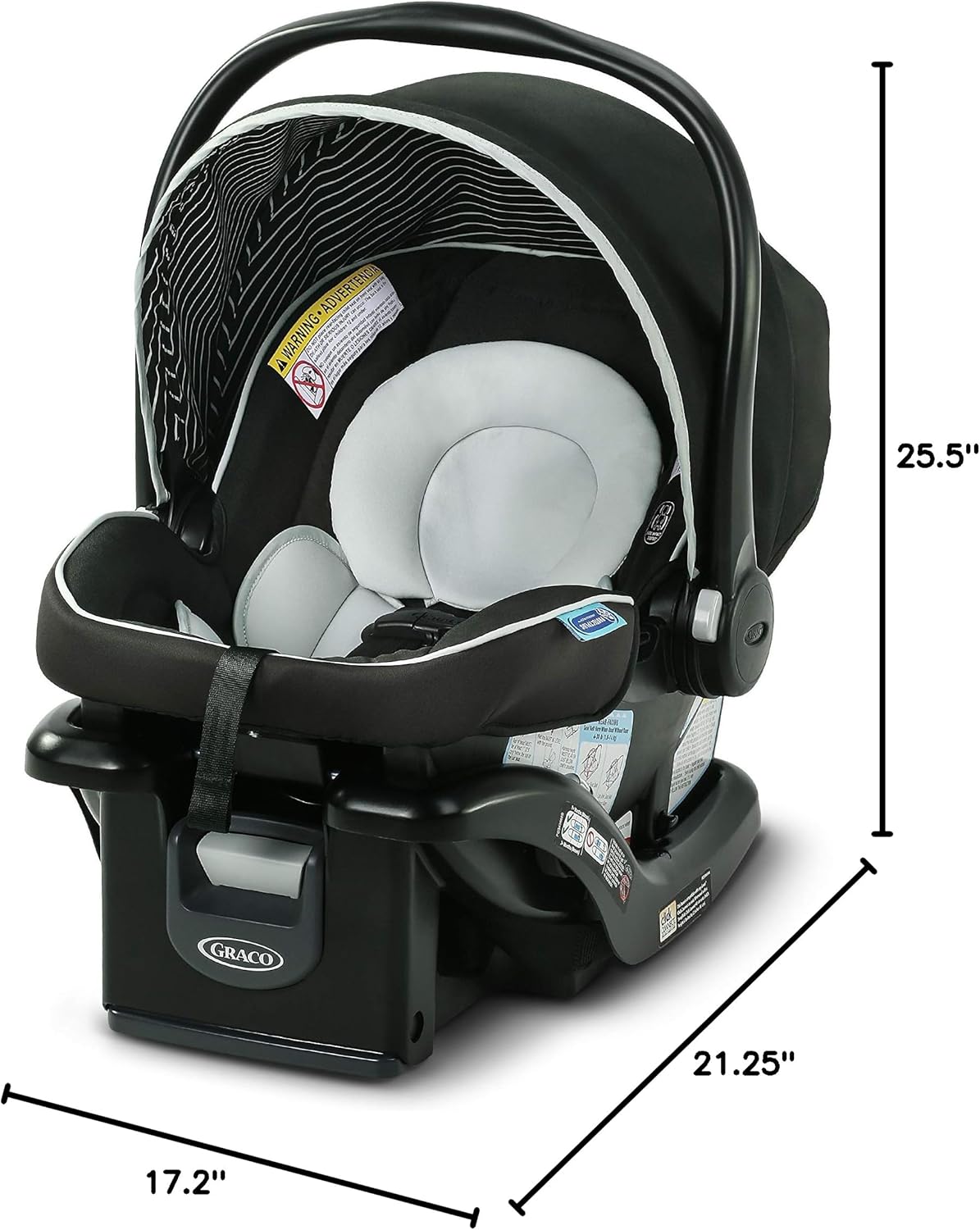 Graco Asiento De Coche Para Bebé, Studio, Paquete De 1 Count