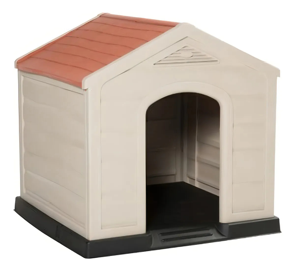Casa Para Perro Térmica 92 X 90 X 89 Cm Rimax Raza Grande Color Marrón claro