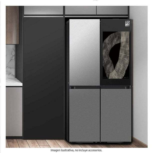 Refrigerador Samsung Bespoke 23 Pies Cúbicos French Door RF23DB9950QDEM