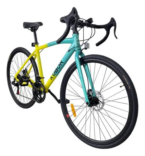 Bicicleta Ruta Rodada 700 Pegaso Kubor Aluminio Carreras Color Azul Tamaño Del Cuadro 53 Cm