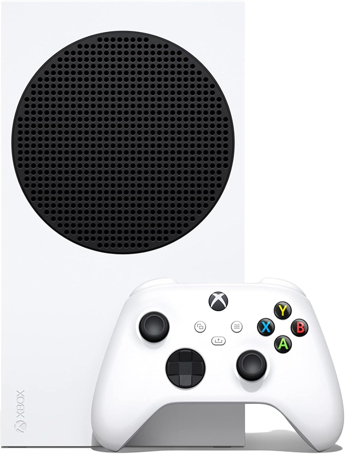 Xbox 2021 Microsoft Series S 512GB Game All-Digital Console, One Xbox Wireless Controller, 1440p Gaming Resolution, 4K Streaming, 3D Sound, WiFi, White (Renewed)
