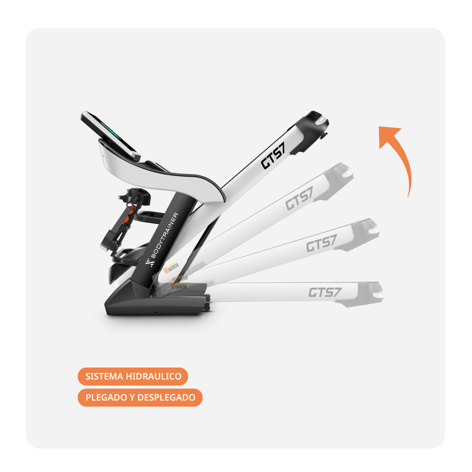 Trotadora Eléctrica Bodytrainer Runner PRO GTS7 con APPs